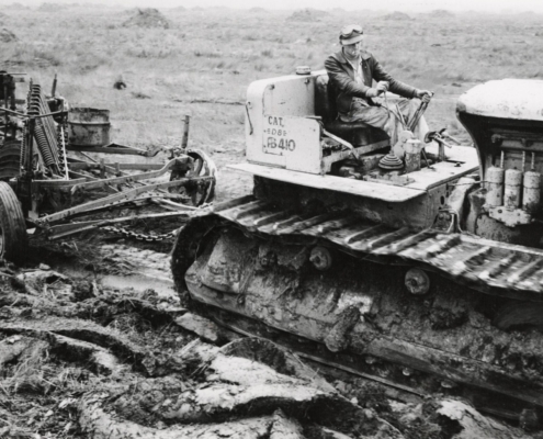 Don McIntosh on Shearer Majestic Plough initial breaking of the soil